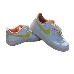 Nike Air Force 1 '07 LX Mini Mama White Yellow size 9.5
